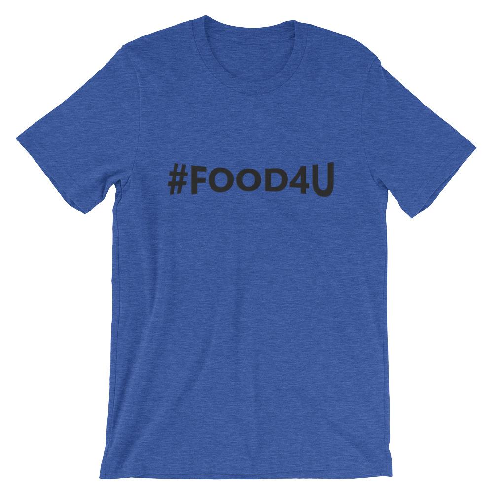 food4u unisex teal tshirt.jpg