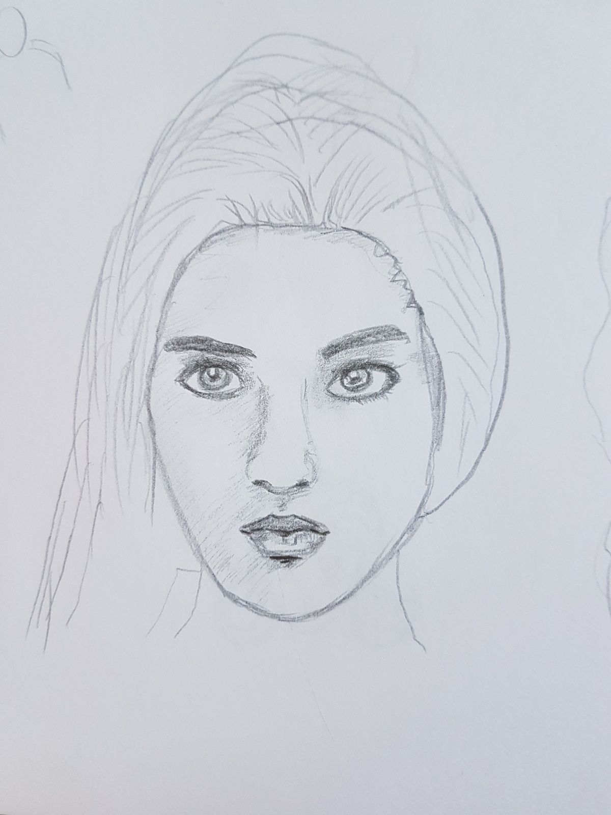 Portrait Sketch Drawing Art - Drawing Skill-saigonsouth.com.vn