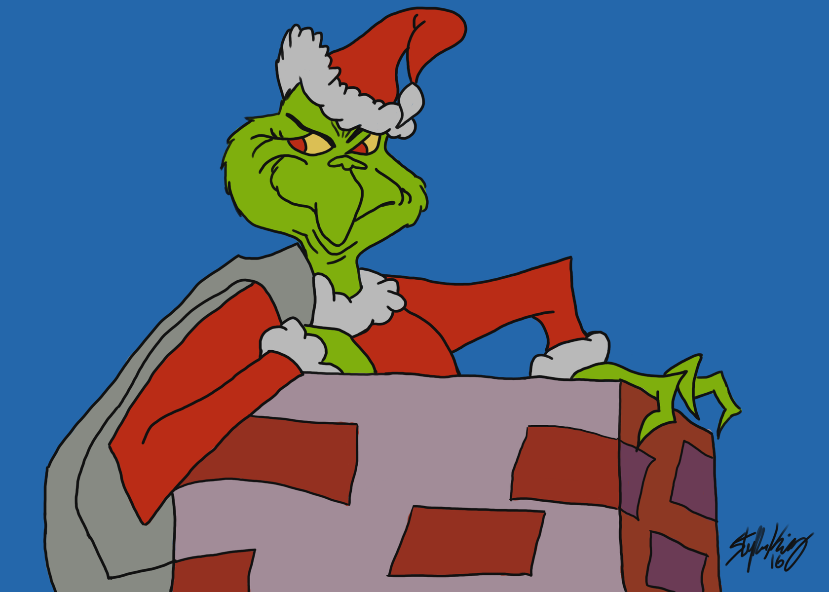 the grinch doodle the grinch doodle
