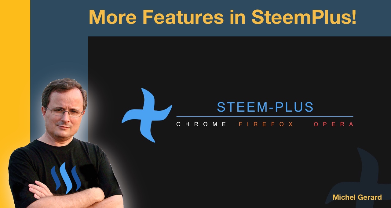 More Features in SteemPlus!