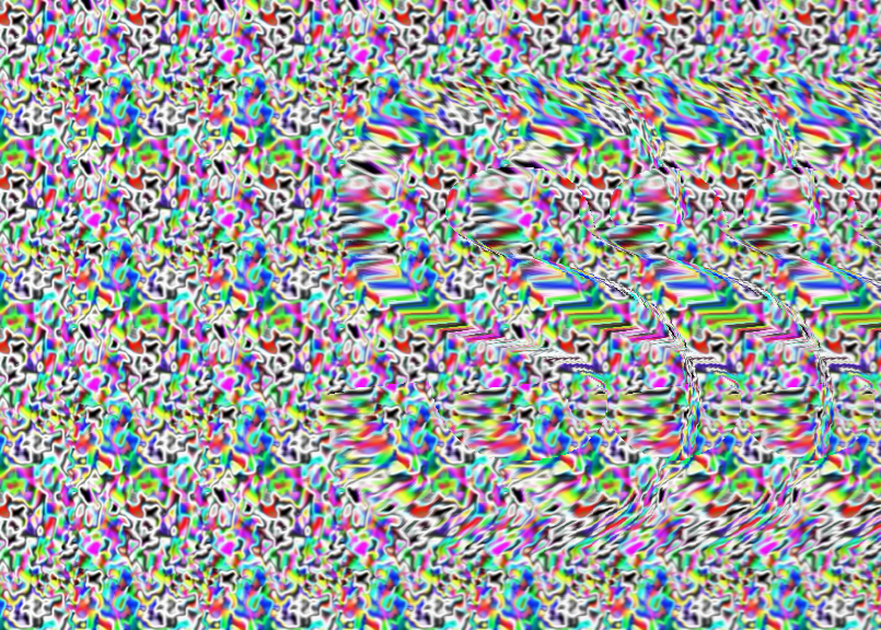 Stereogram 001 Can You See It ステレオグラム001 見えるかな Steemit