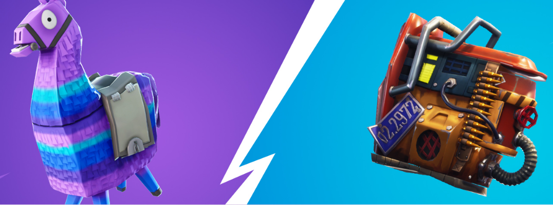 Fortnite - Battle Royale FREE "Back Bling" in-game gift + Save the World FREE "Troll Stash Llama"