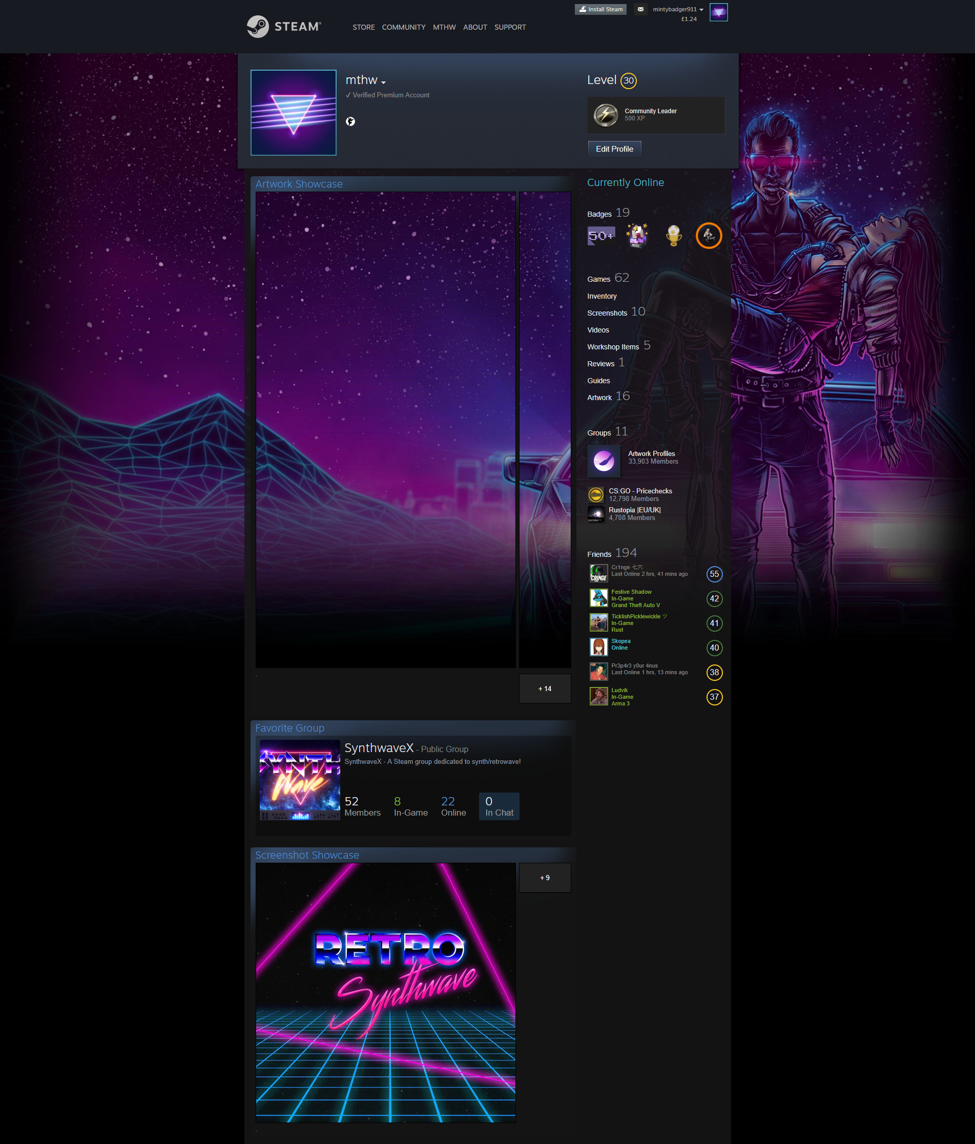 Featured image of post Steam Artwork Showcase Template