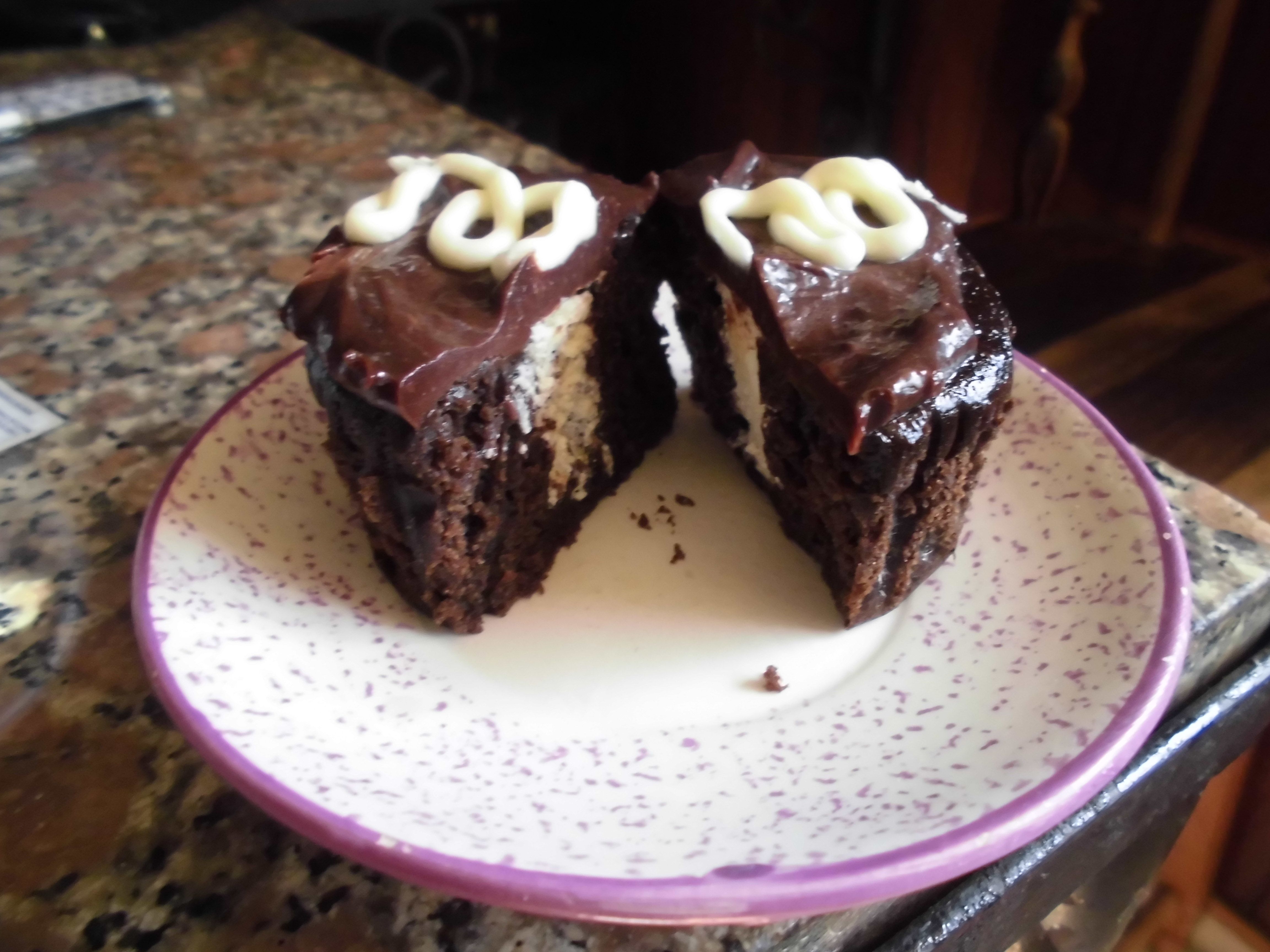 Receta #9: ¡¡Receta descifrada!! Pinguinitos de marinela, Cupcakes de  chocolate. — Steemit