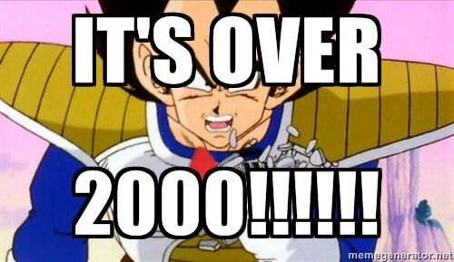 Over 2000 Followers