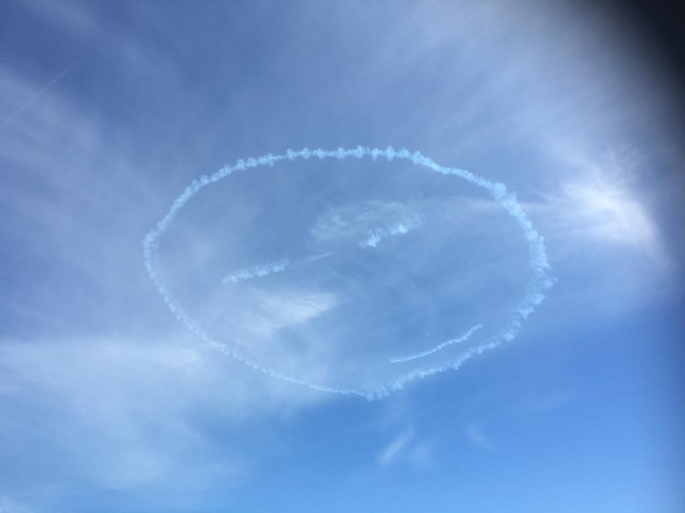 Face in the sky Wales national Airshow - by steve j huggett.jpg