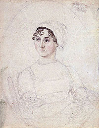 Jane Austen sketch by her sister (perhaps)