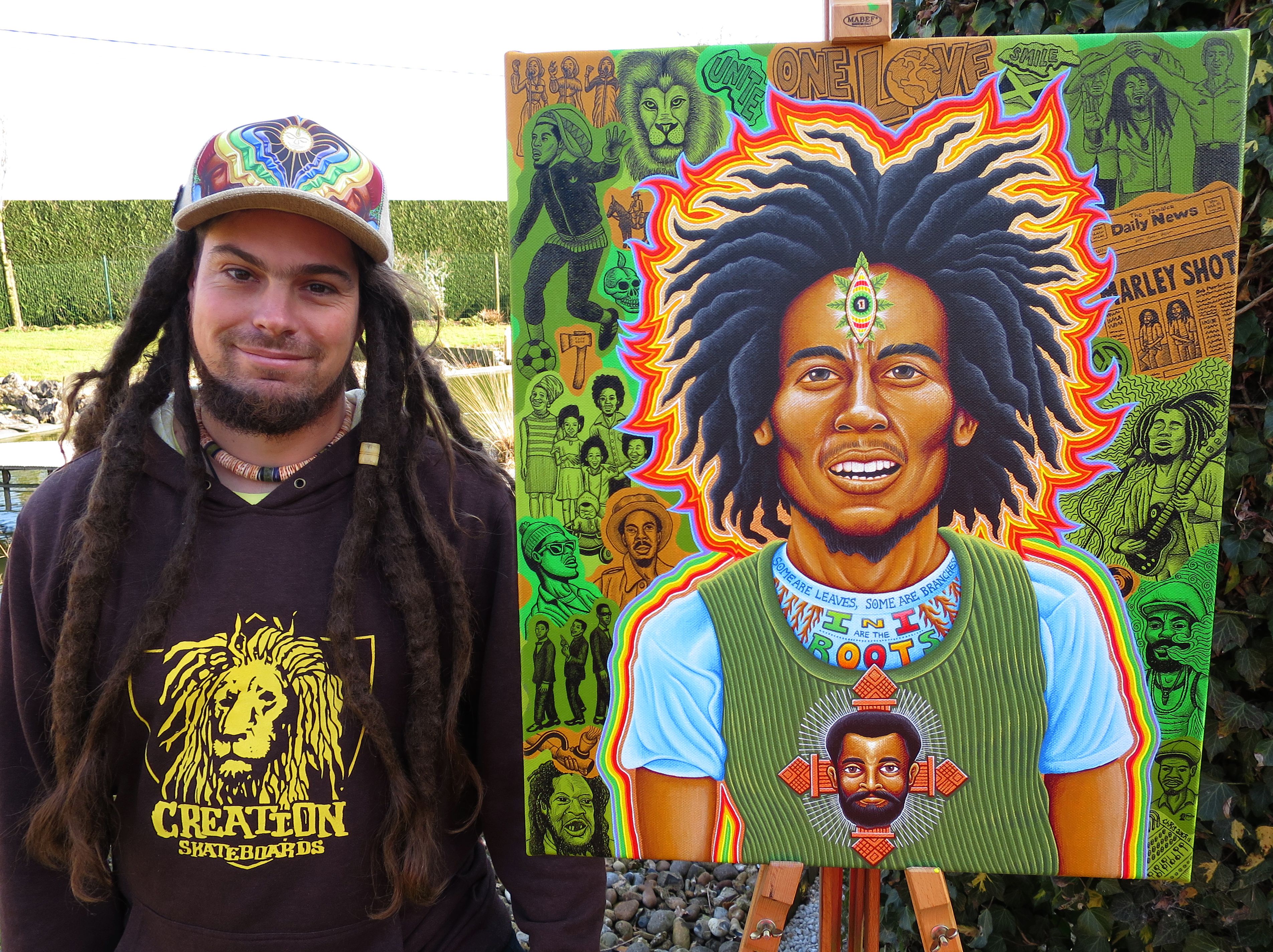 Chris Dyer and Bob Marley portrait.jpg