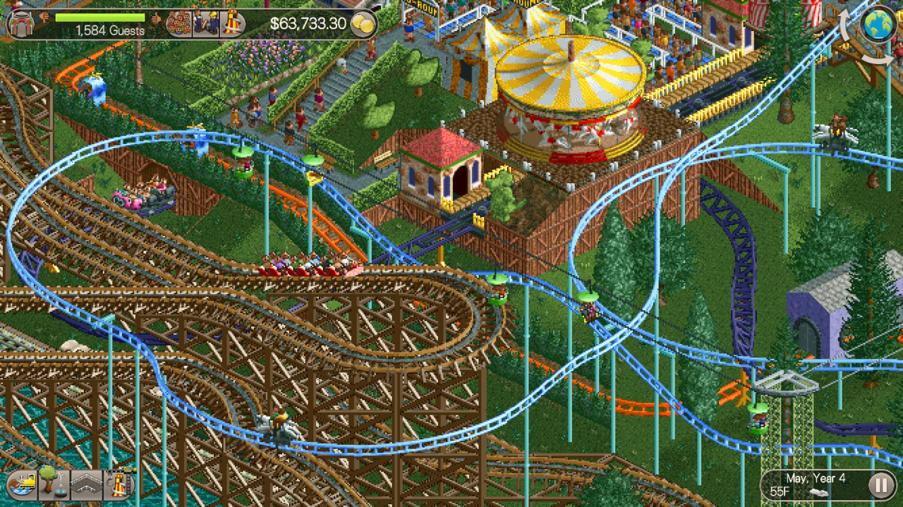 RollerCoaster Tycoon Classic Review - Retro Theme Park Sim as Addictive as  Ever
