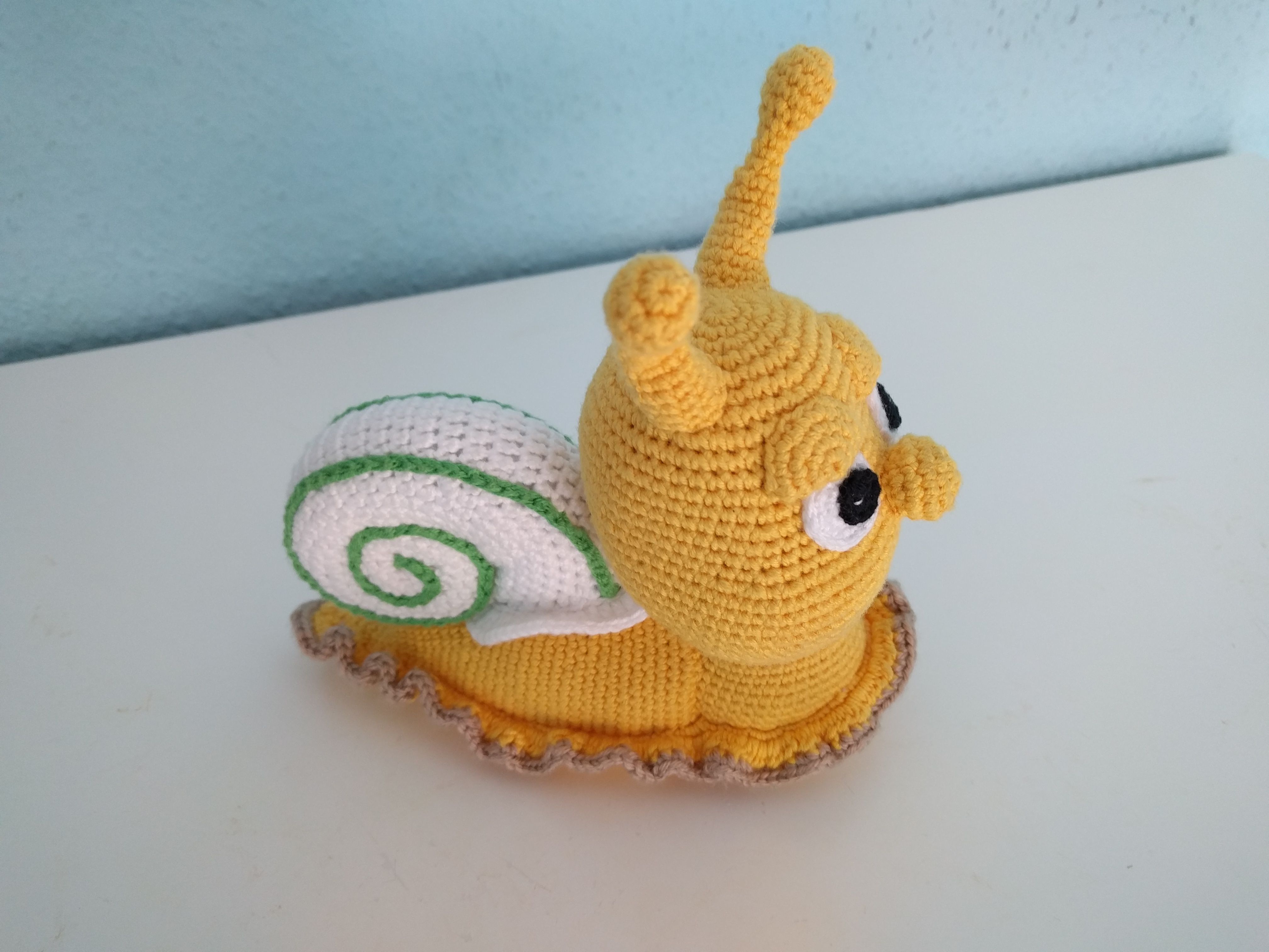 snail amigurumi animal crochet