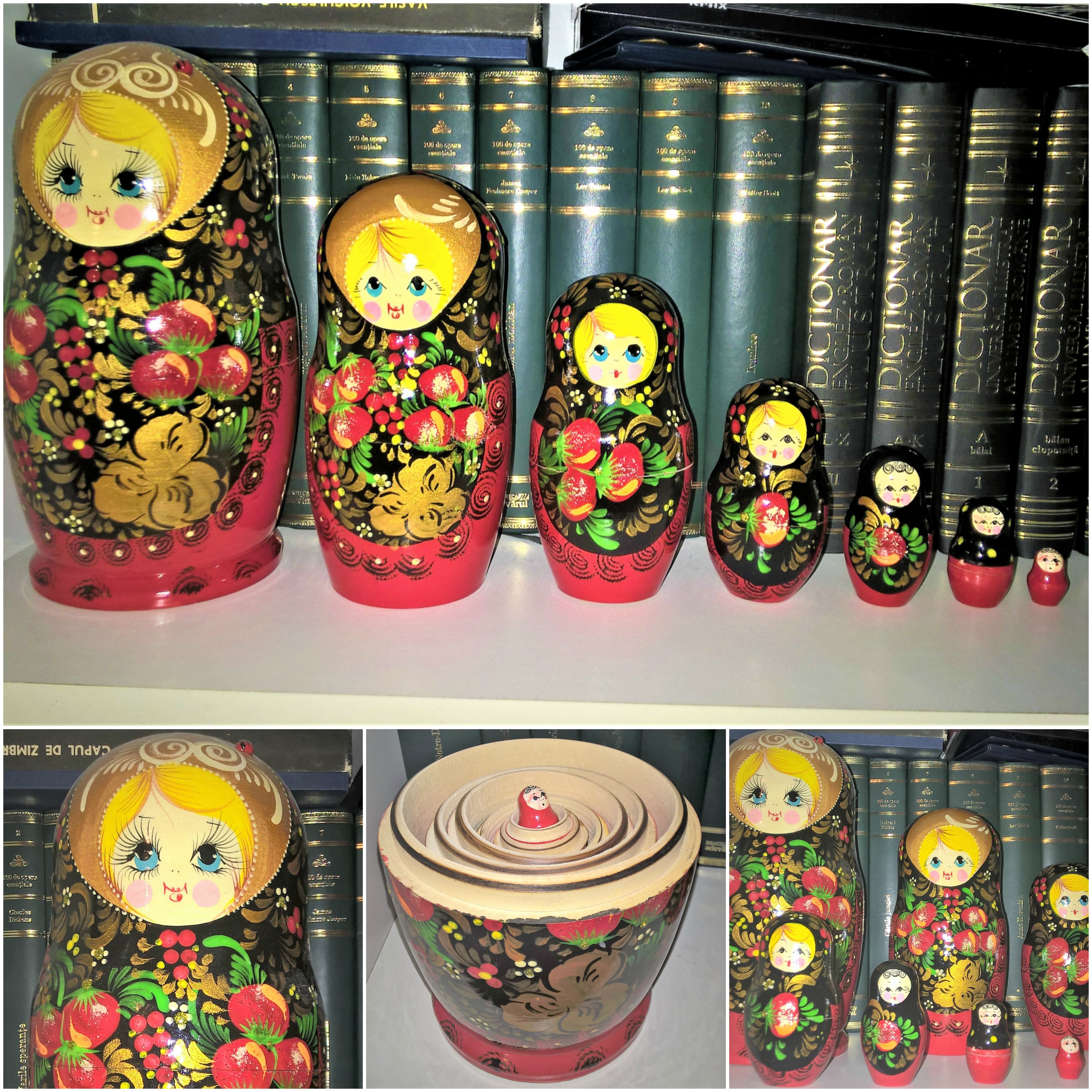 little russian stacking dolls