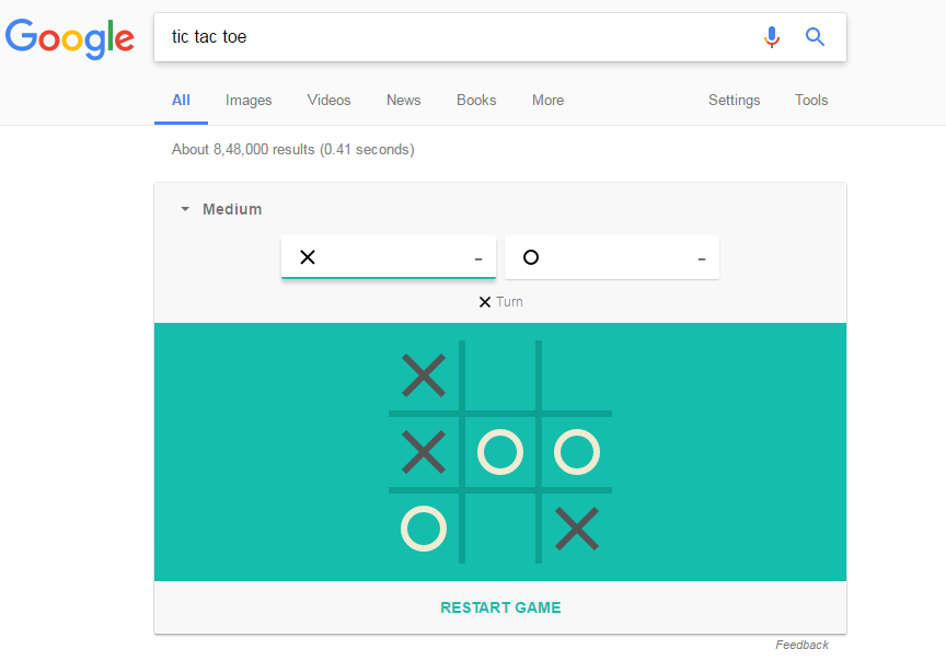 6 Hidden Games You can Play on Google Search — Steemit