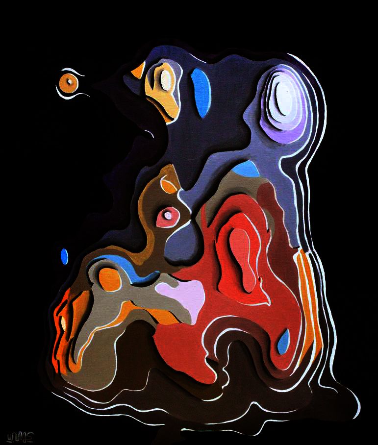 7.Little pervert kissing the lady s nipple Oil on Canvas ( 60 x 70 cm ).jpg