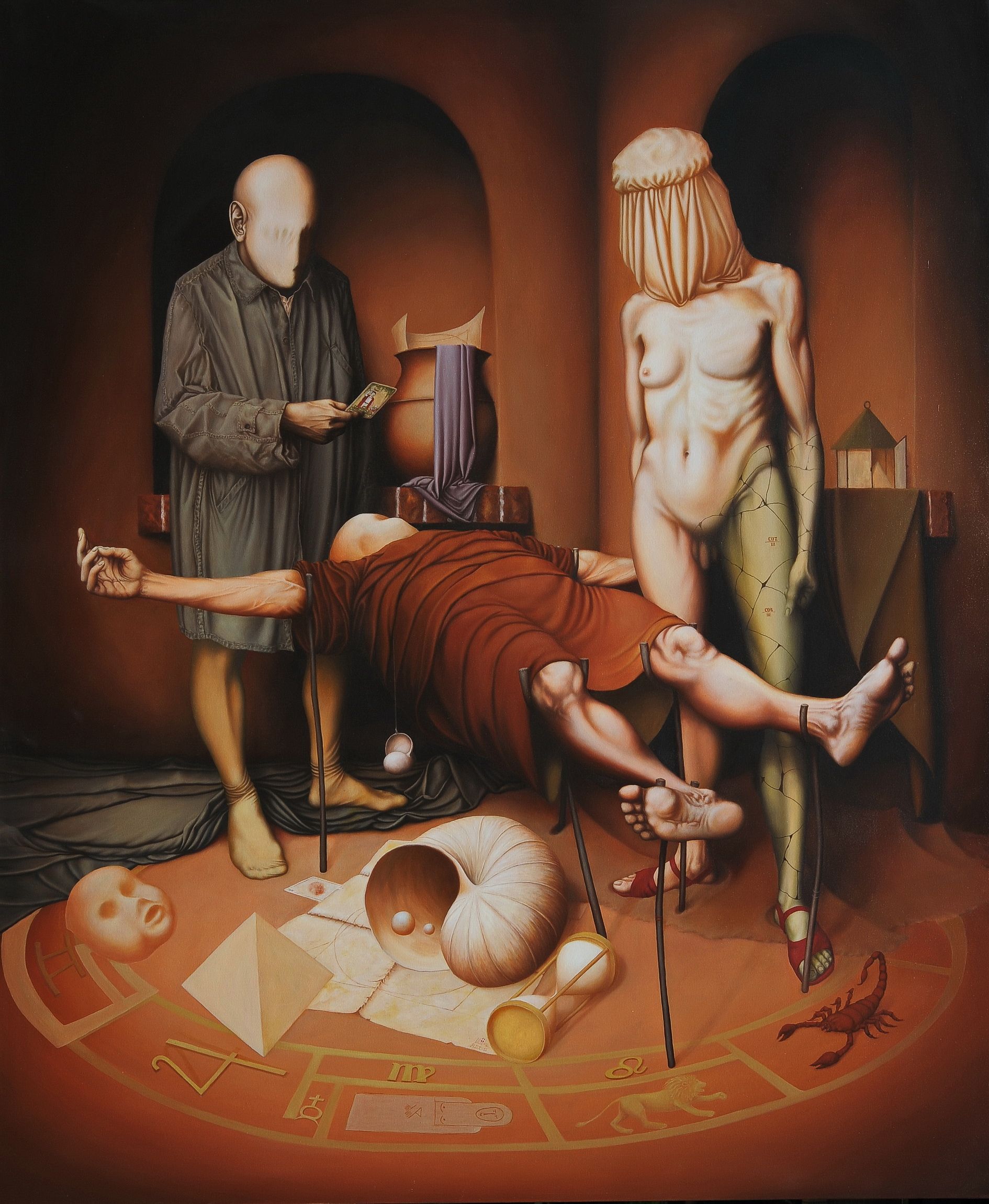 Mystetium Magnum.oil on canvas, 195x162cm,2015.JPG