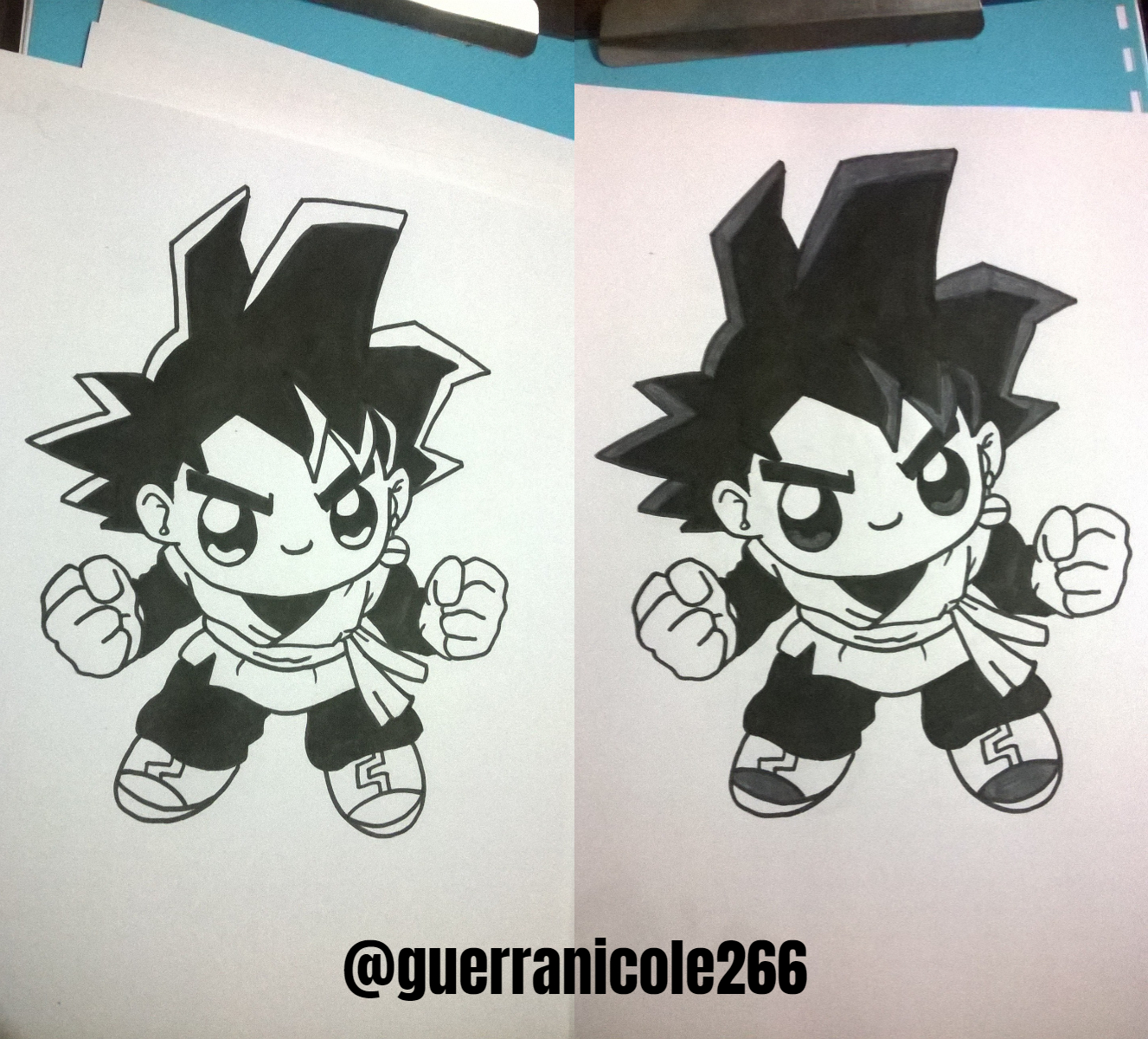 Dibujando a Goku Black. — Steemit