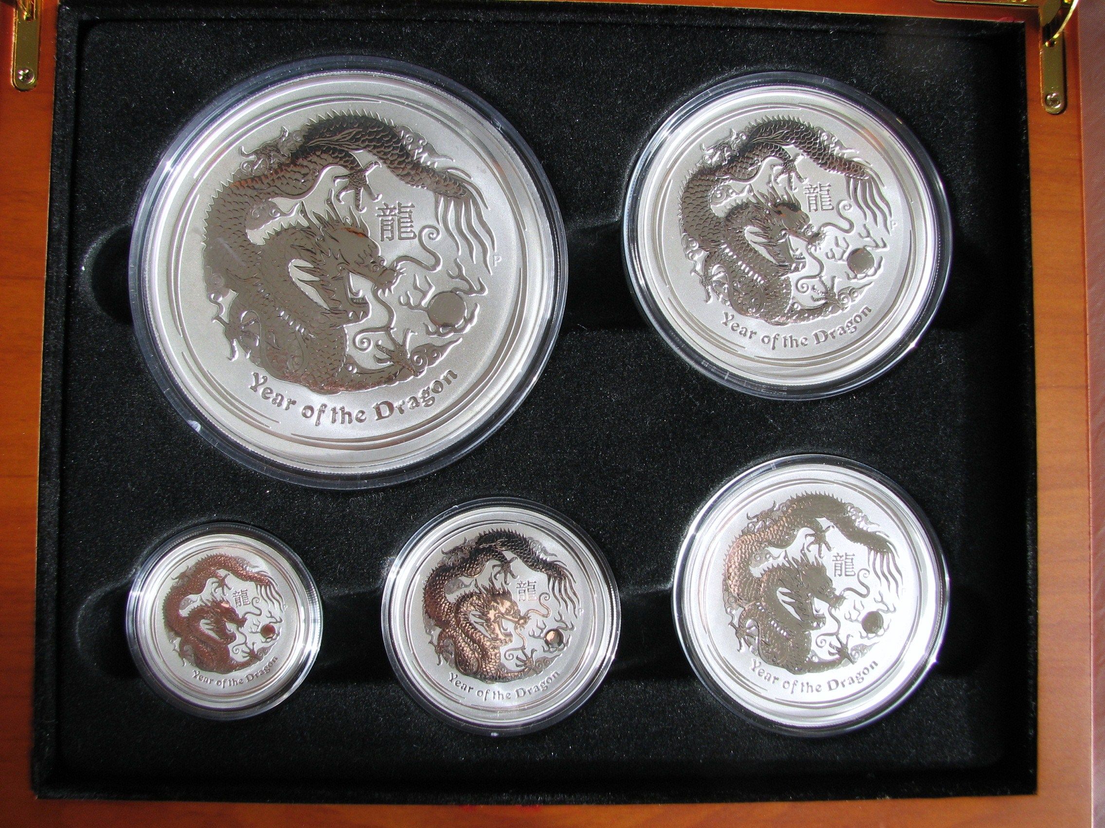 2012 Lunar Silver Dragon Set — Steemit