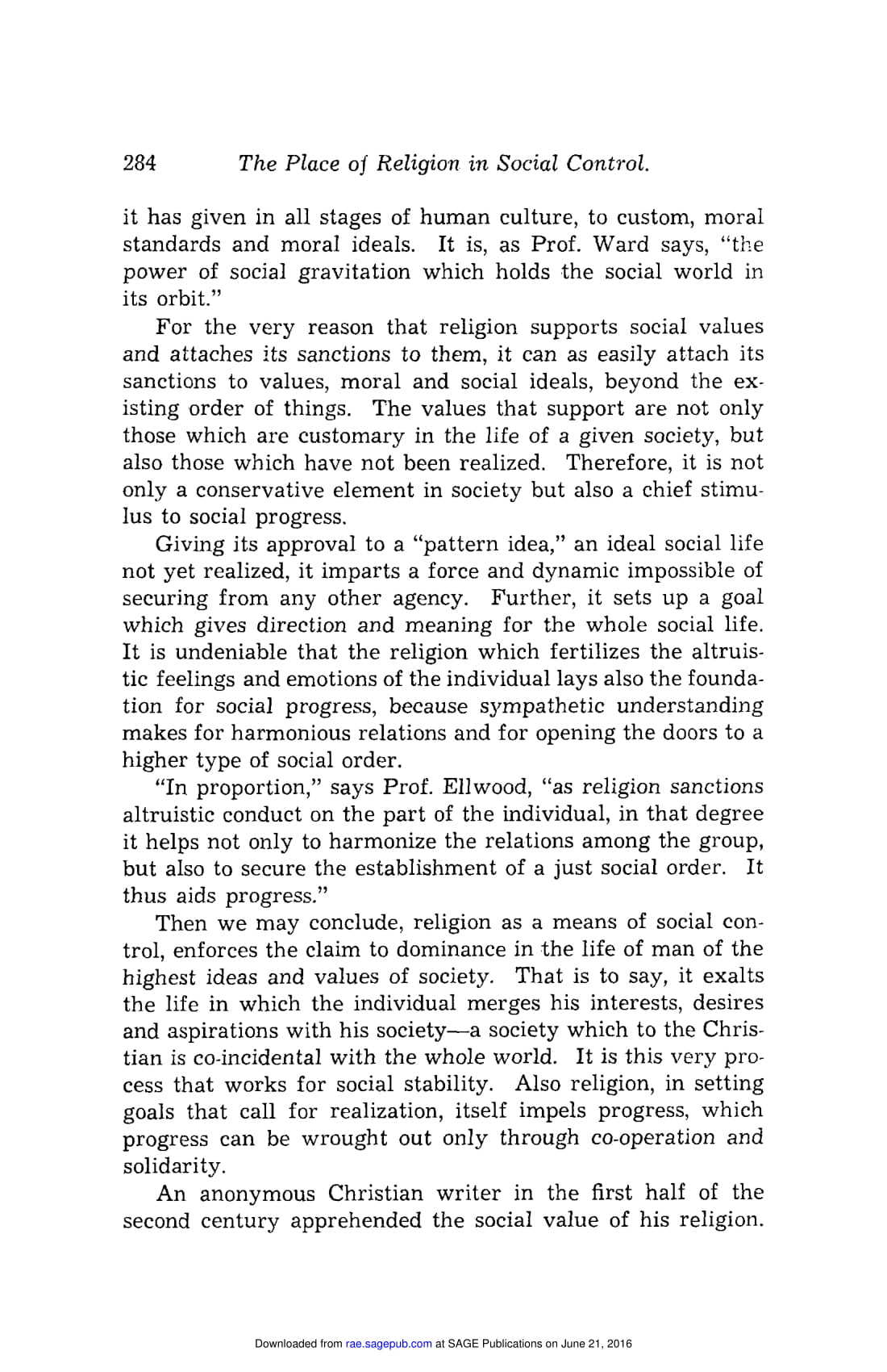 H Espinoza The Place of Religion in Social Control Review and Expositor July 1940-3.jpg