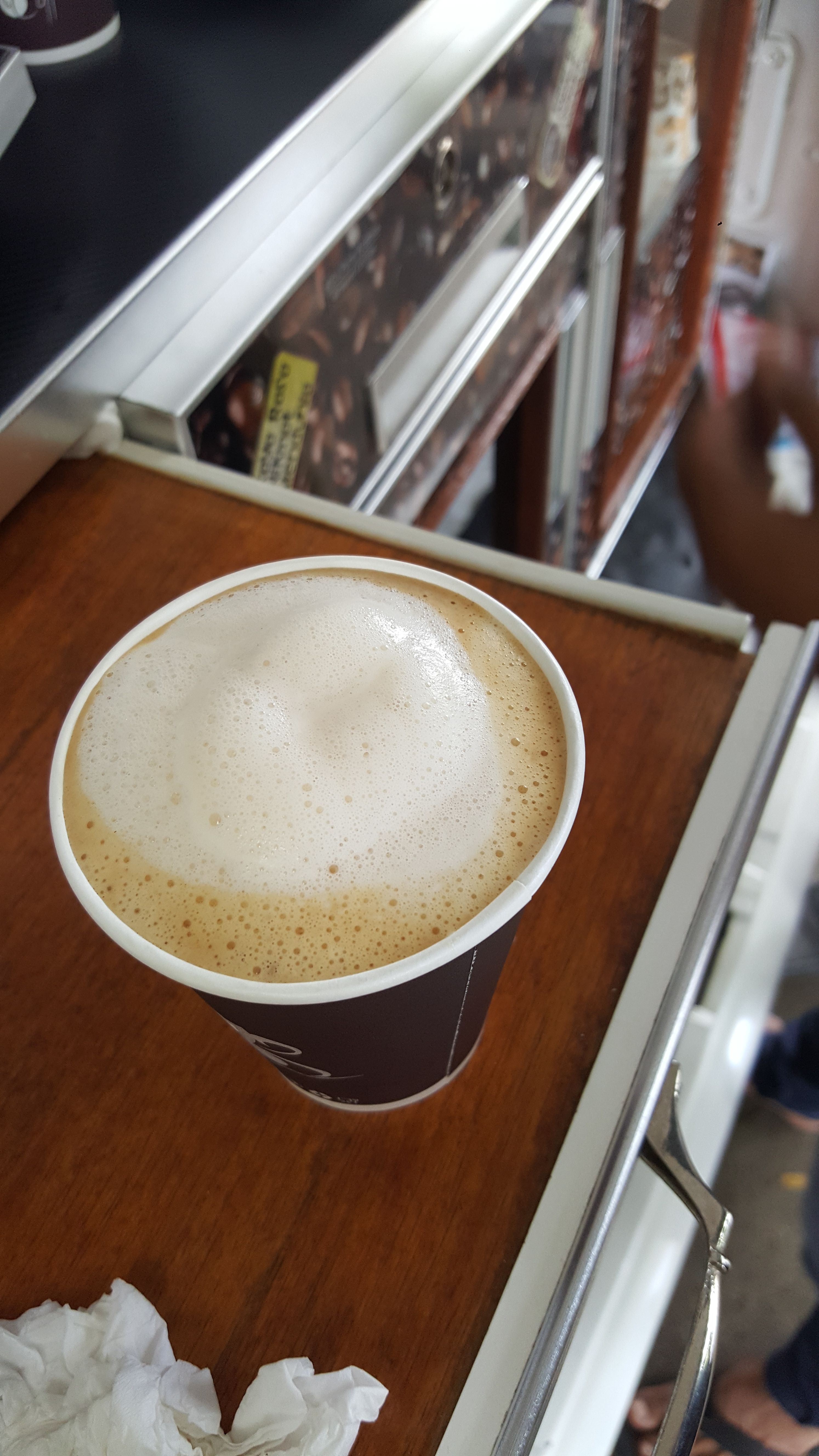 Menikmati Coffee Latte Buatan Sendiri Enjoy The Homemade Coffee Latte Steemit