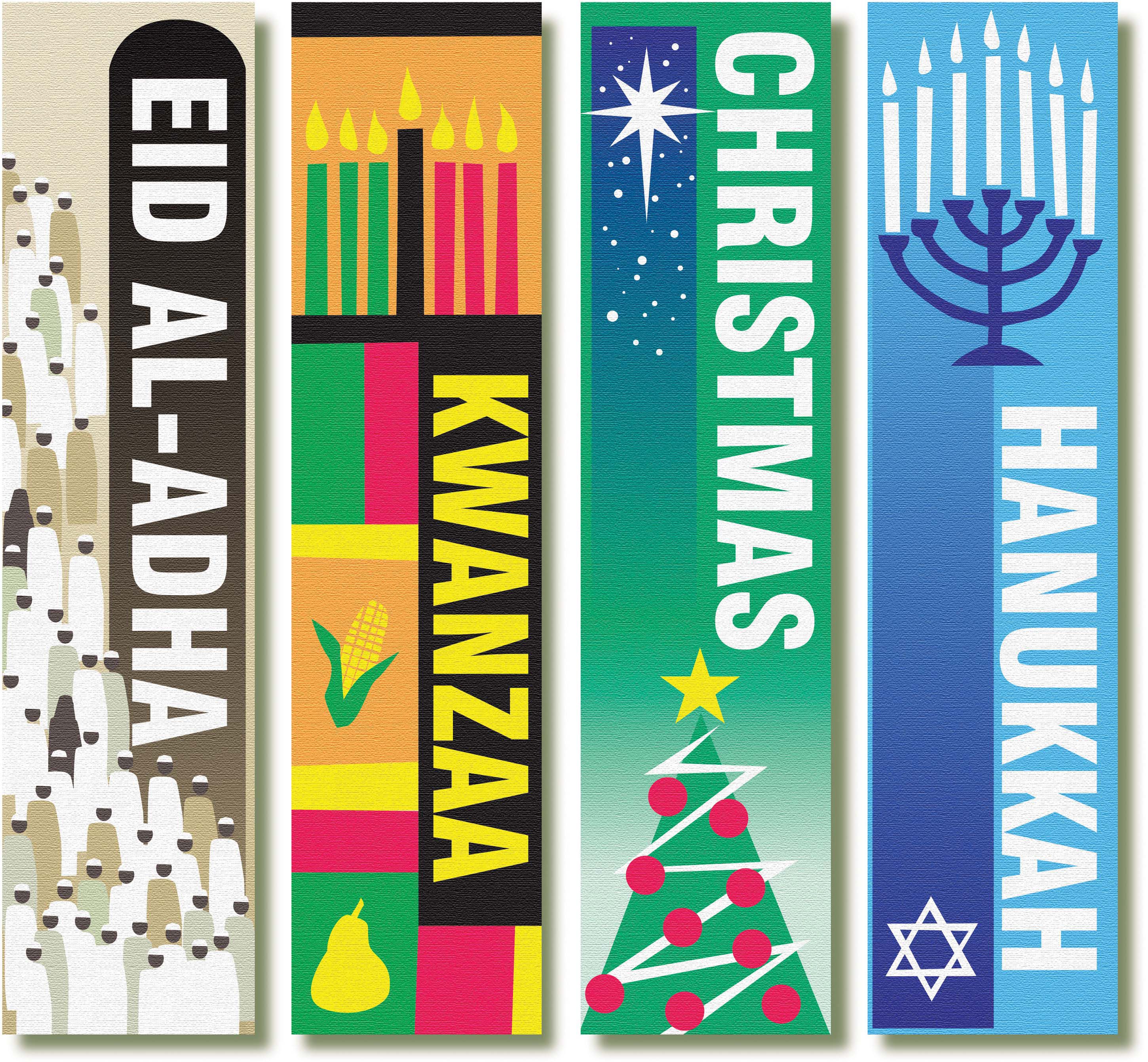 Holiday Banners from Around the World Eid Al-Adha Kwanzaa Christmas Hannukah.jpg