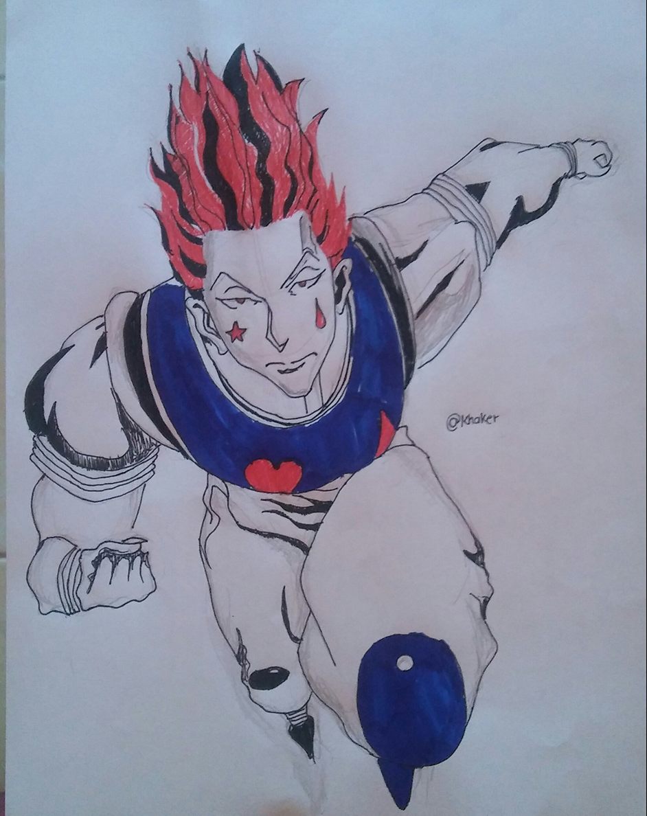 Fan Art Hisoka Steemit