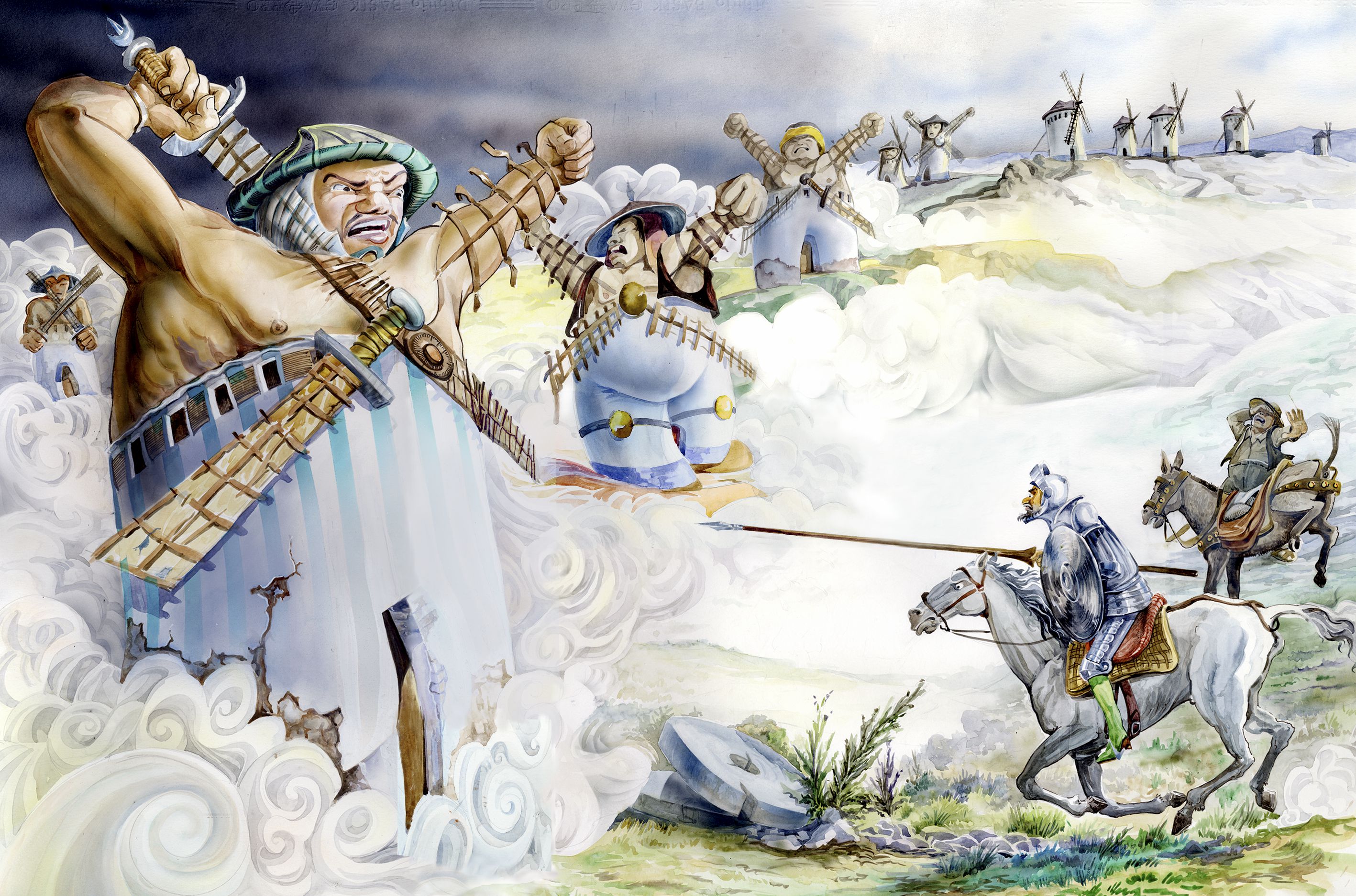 Don Quijoite y los molinosP.jpg