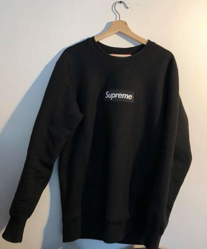 supreme box logo sweatshirt 2018