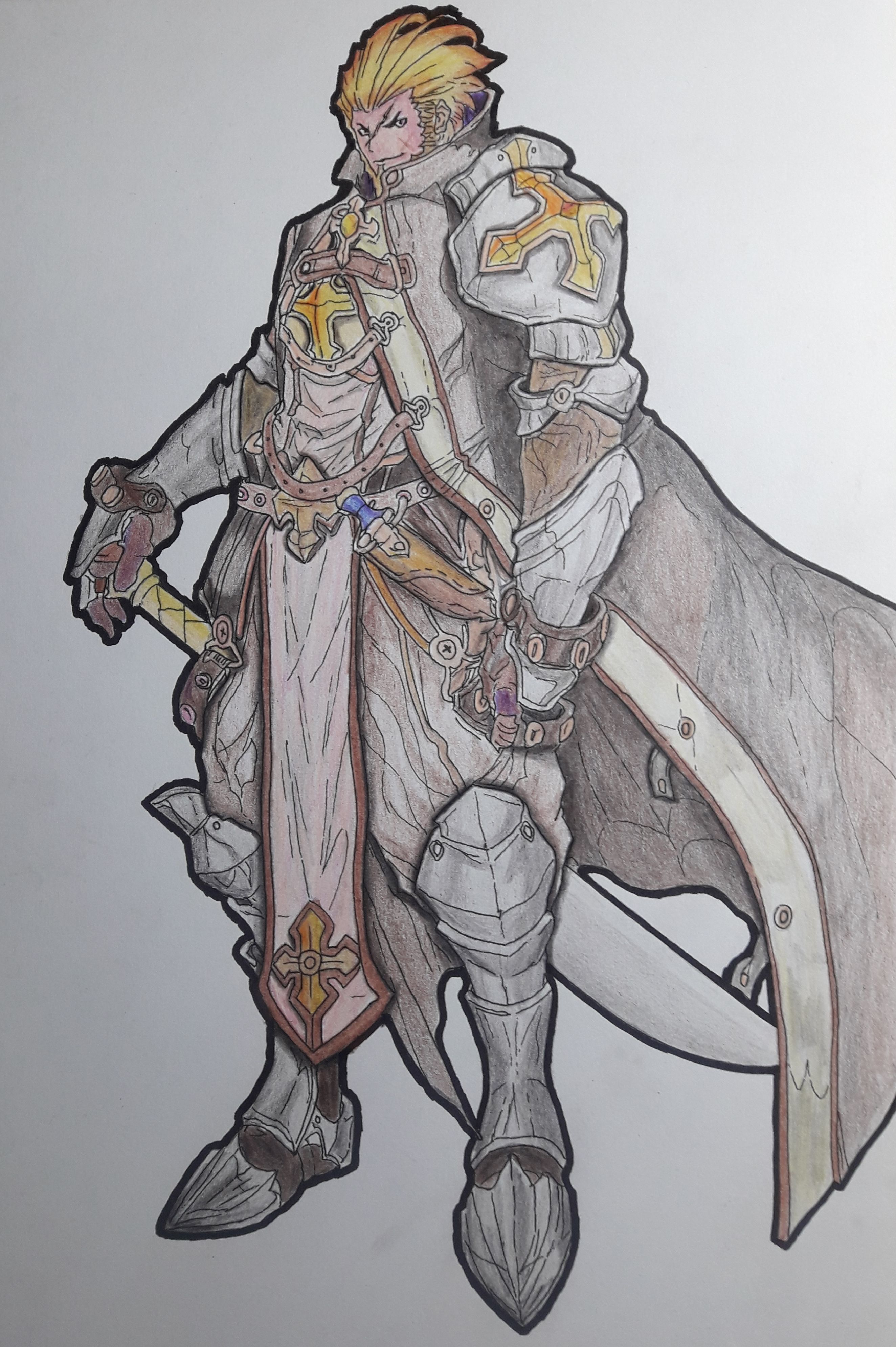 This is my 2nd drawing of Paladin #2, i have posted my first drawing of Pal...