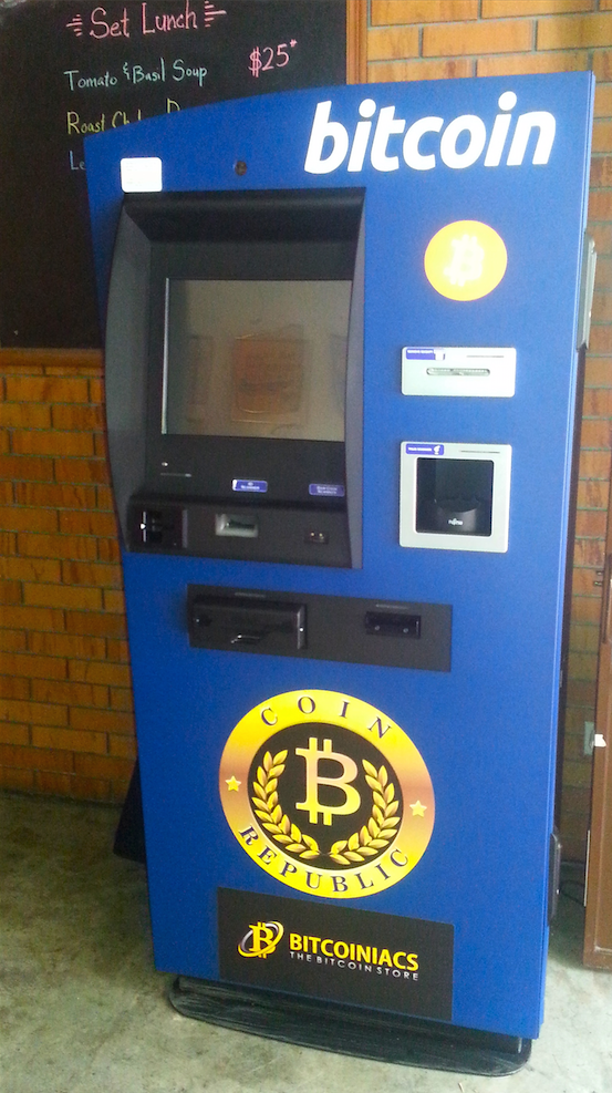 Bitcoin atm Machine Dubajuje