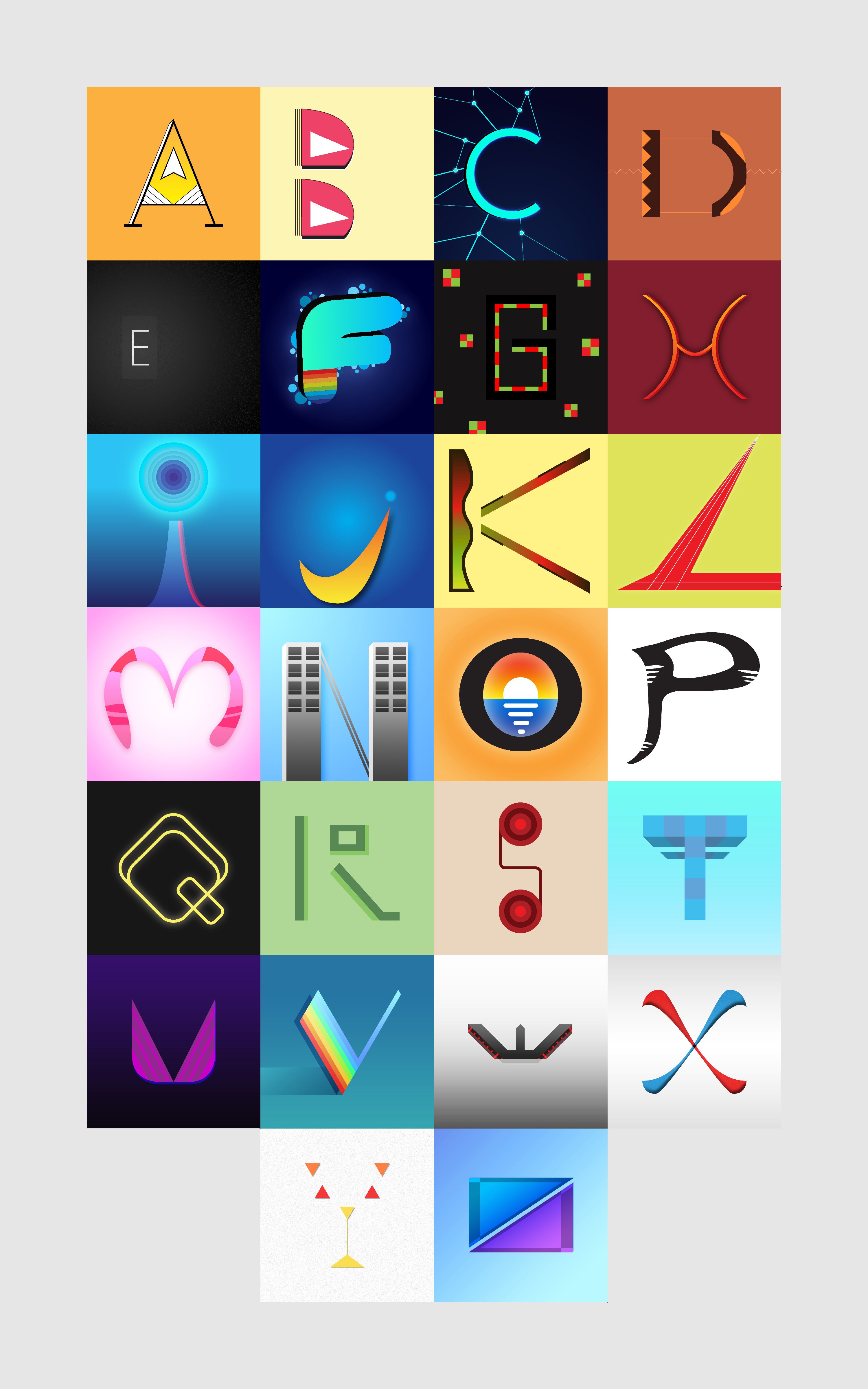 Alphabet Project will make you want to buy all the letters to add to your  NFT collection - Yanko Design