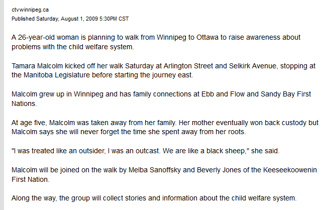 Screenshot-2018-1-11 Former foster child plans to walk from Winnipeg to Ottawa(2).png