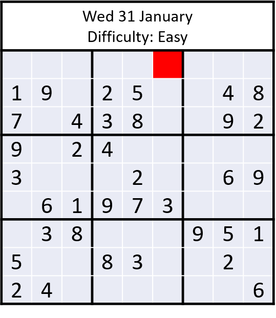 Sudoku Challenge