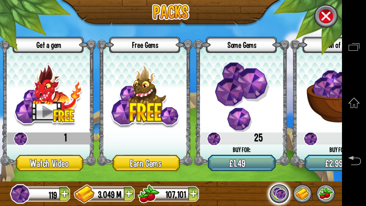 free gems on dragon city real