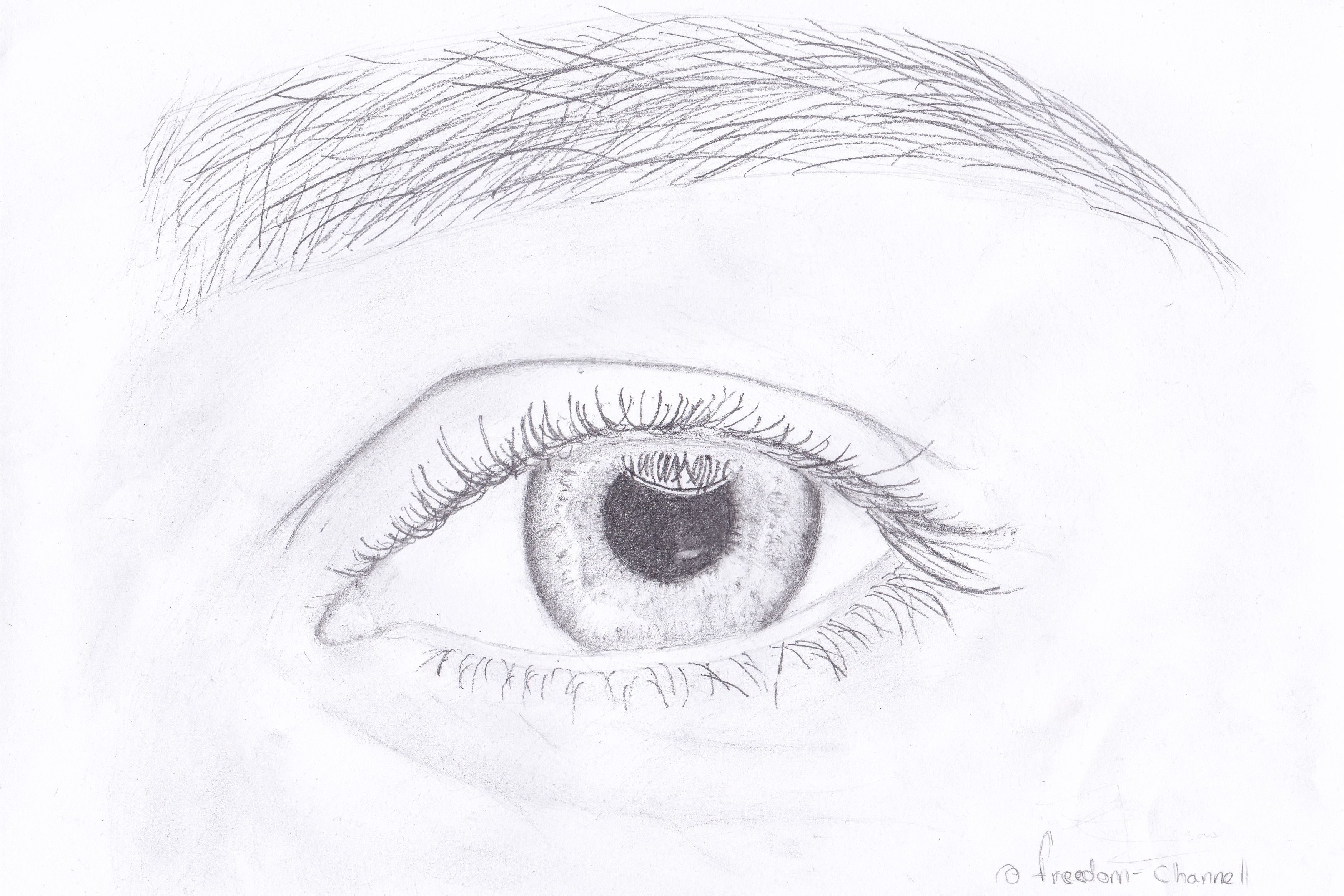 Started learning how to draw realistic eyes, any feedback? : r/drawing