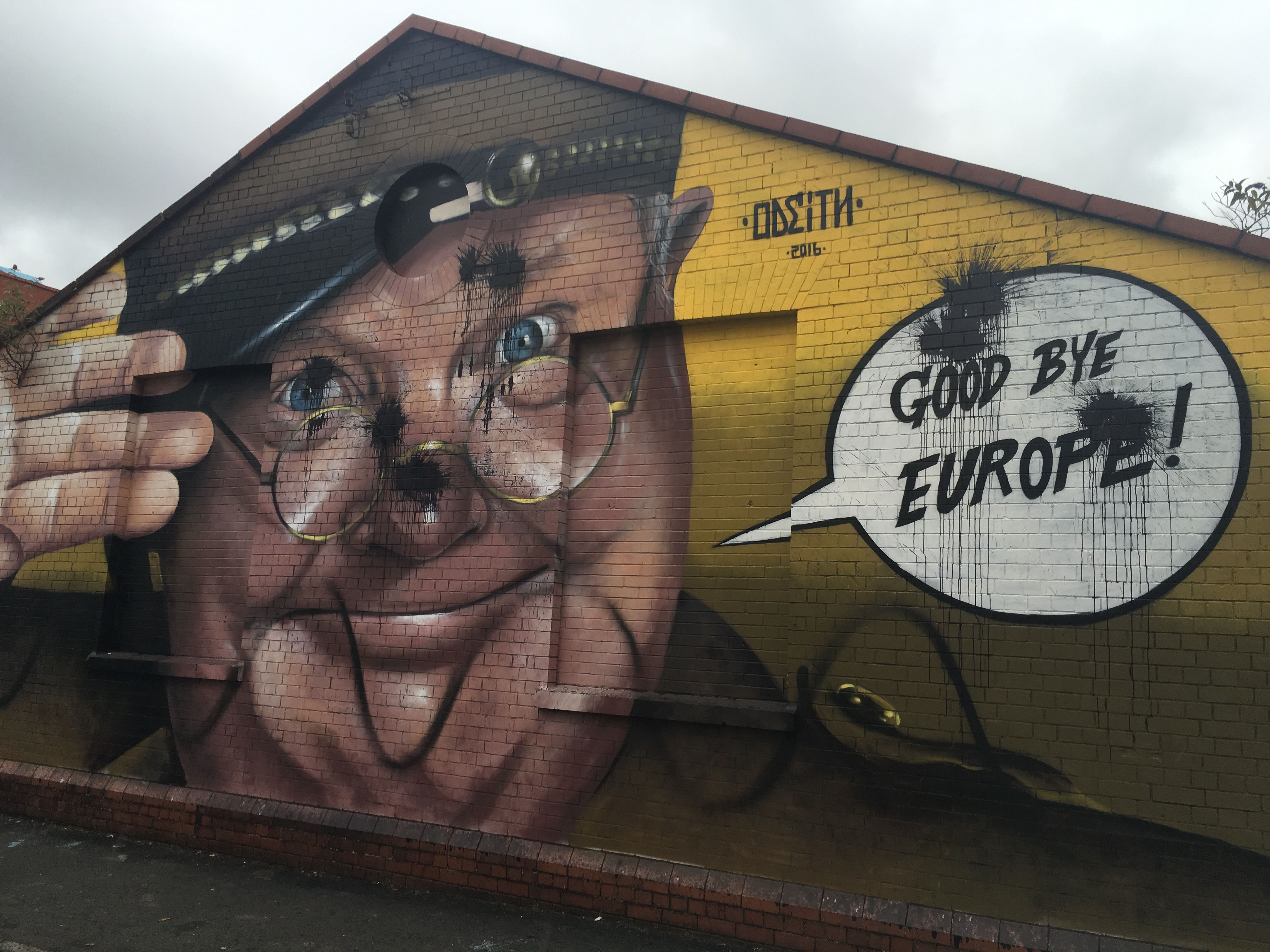 Image result for Brexit graffiti