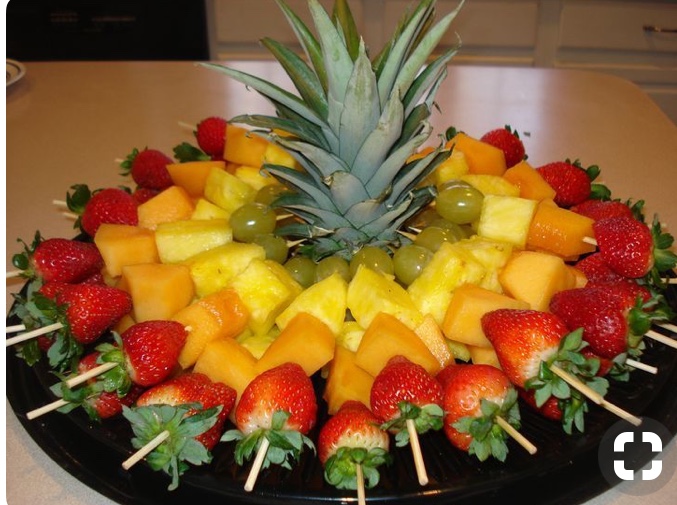 holiday fruit platter