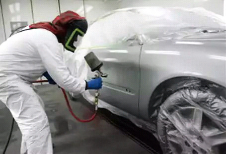 The Process of Painting a Car