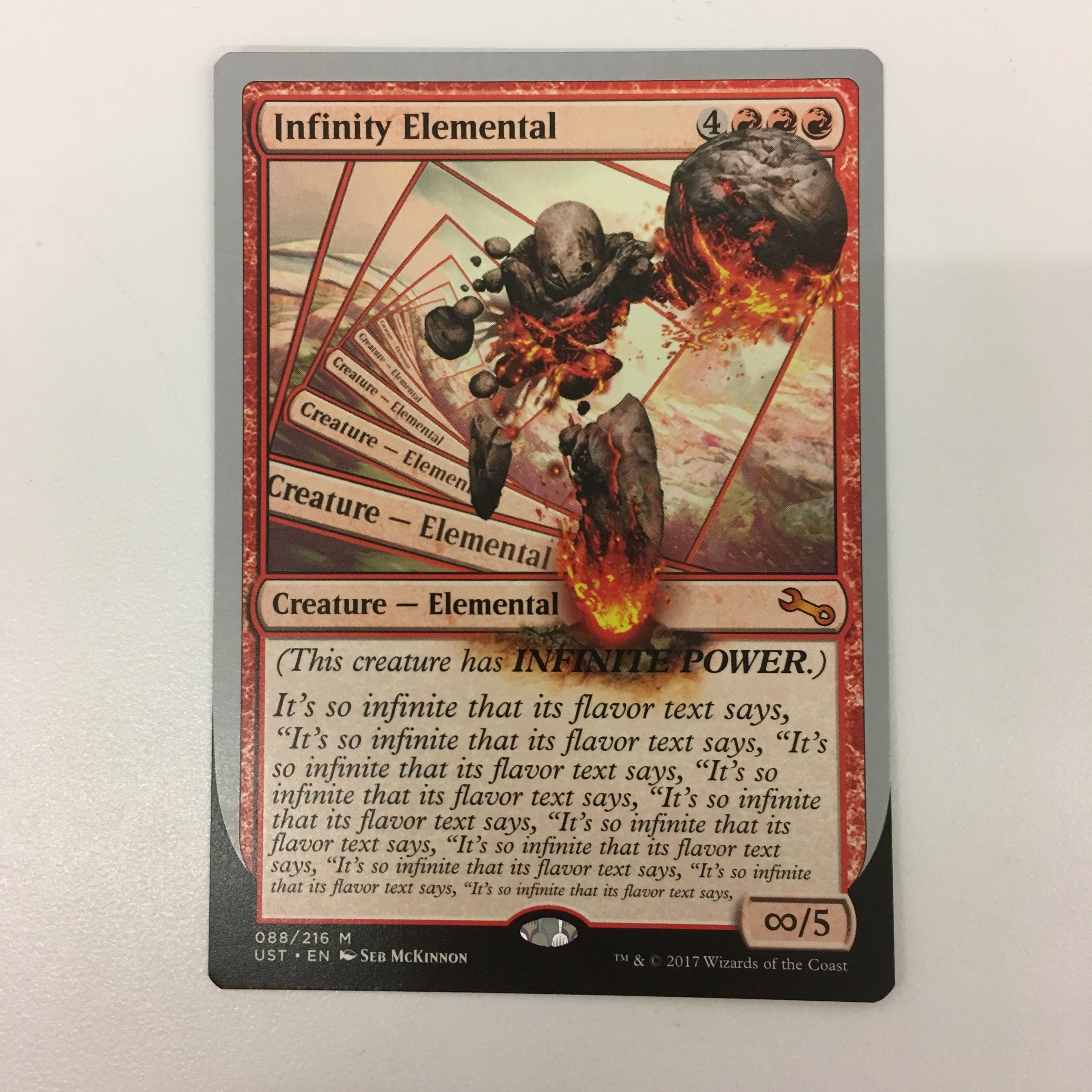 Infinity Elemental @iamredbar