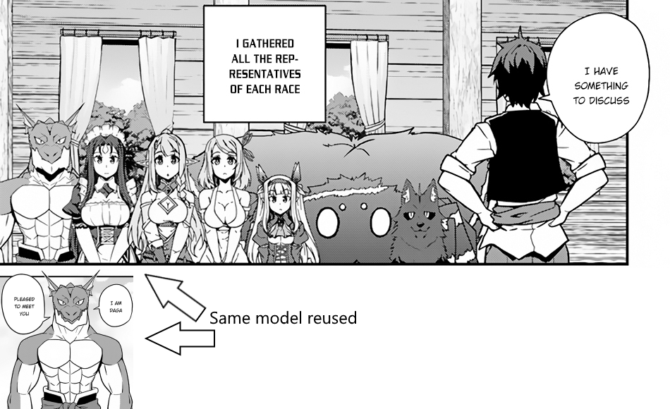 Art] Instant Defeat (Isekai Nonbiri Nouka) : r/manga