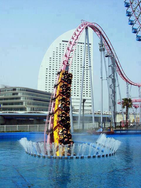 Japan, underwater Roller Coaster in Yokohama.jpg