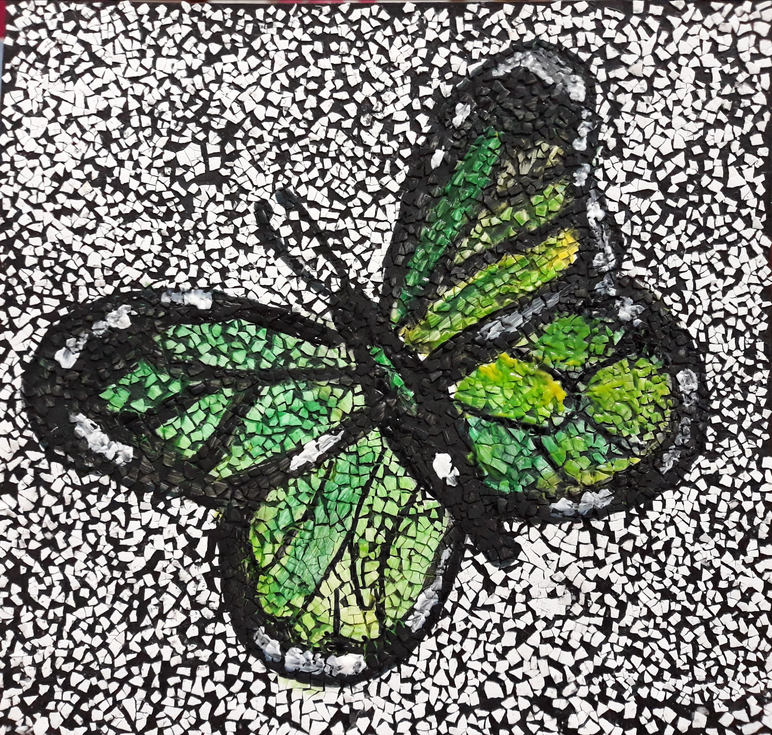 Eggshell Mosaic Art for Kids