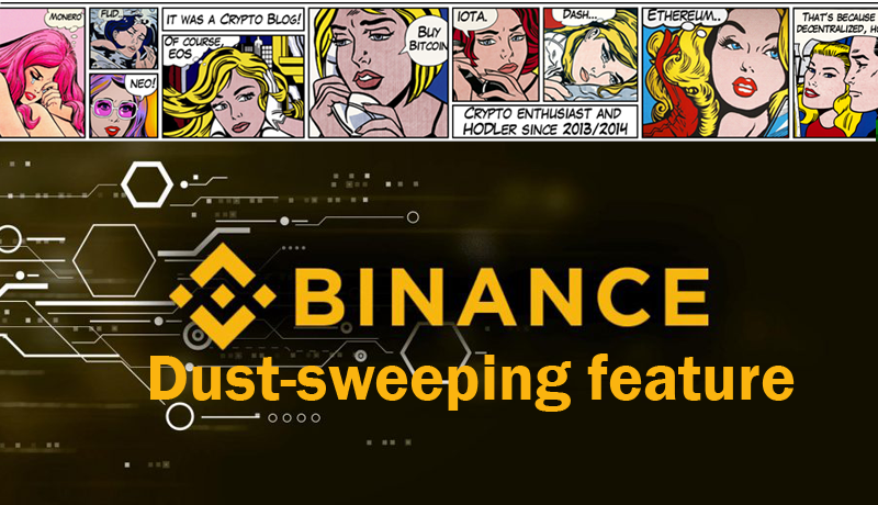 Binance Adds Awesome New Feature Selling Dust For Bnb Tokens - 