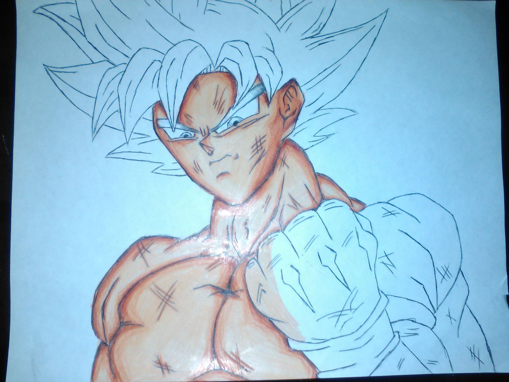 Goku ssj God Face by jaredsongohan on DeviantArt | Anime dragon ball goku,  Anime dragon ball, Anime dragon ball super