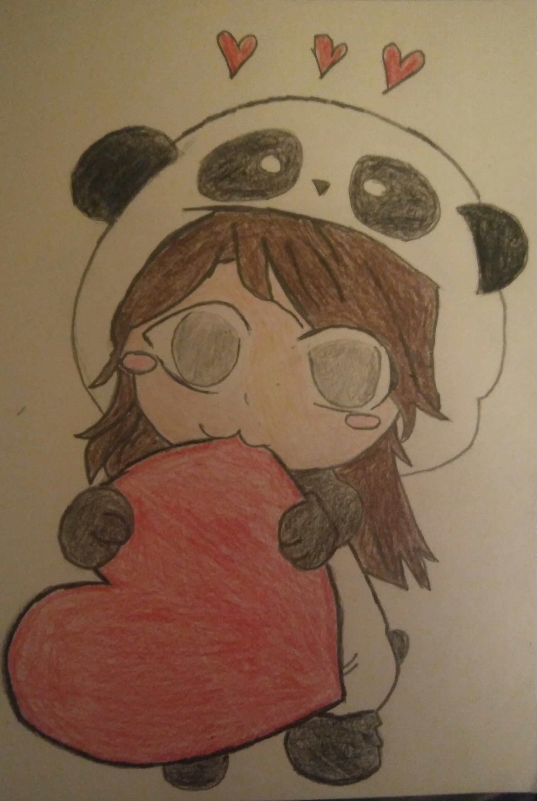 Panda Cartoon Png - Cute Panda Drawing Easy, Transparent Png - kindpng