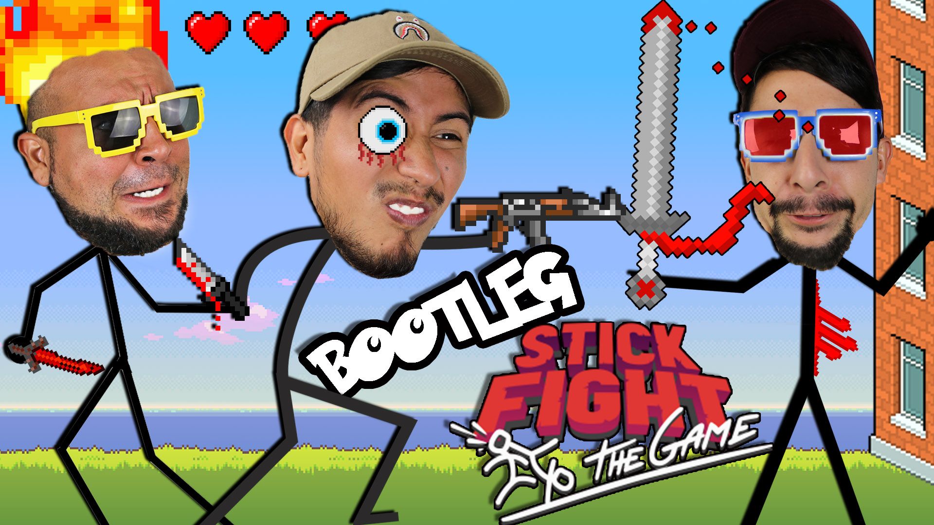 PLAYING BOOTLEG STICK FIGHT: THE GAME! WHY DO WE DO THIS TO OURSELVES! EPIC  STICK FIGURE GAMES — Steemit