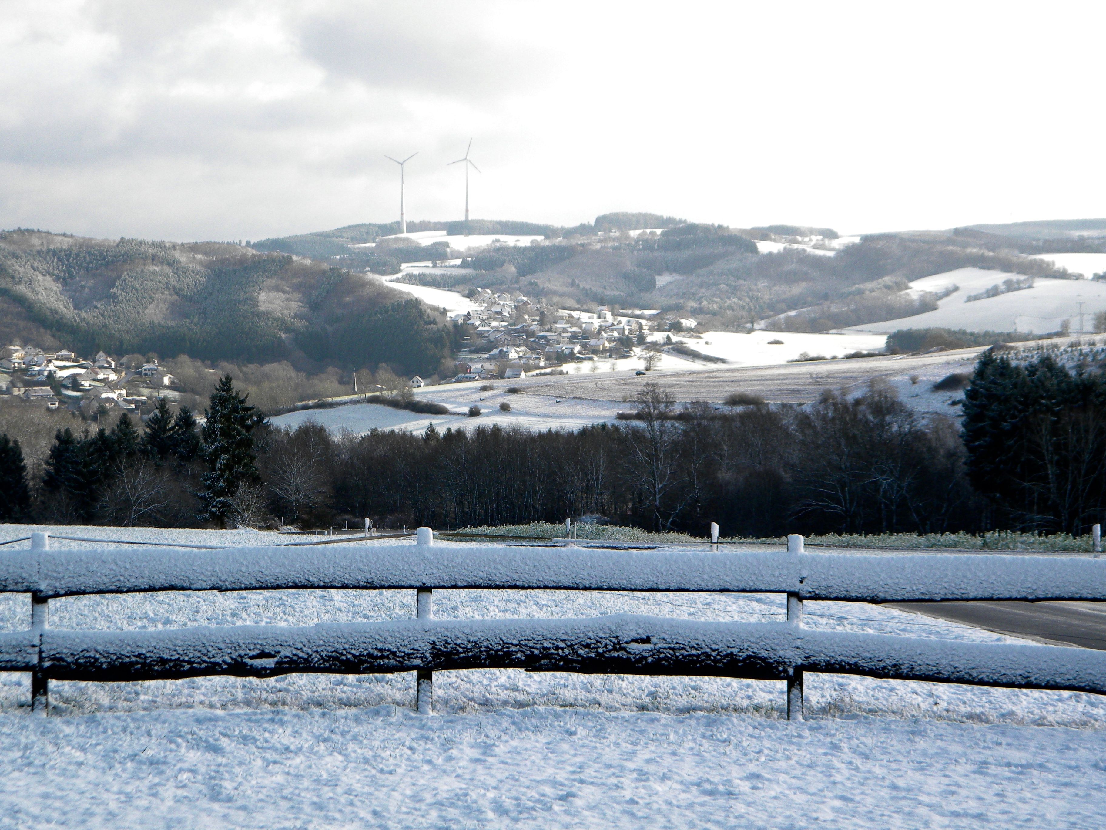 Snow in the Eifel