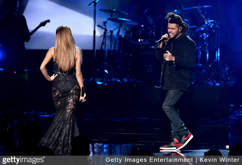 blockchain in music industry example ariana grande weeknd.png