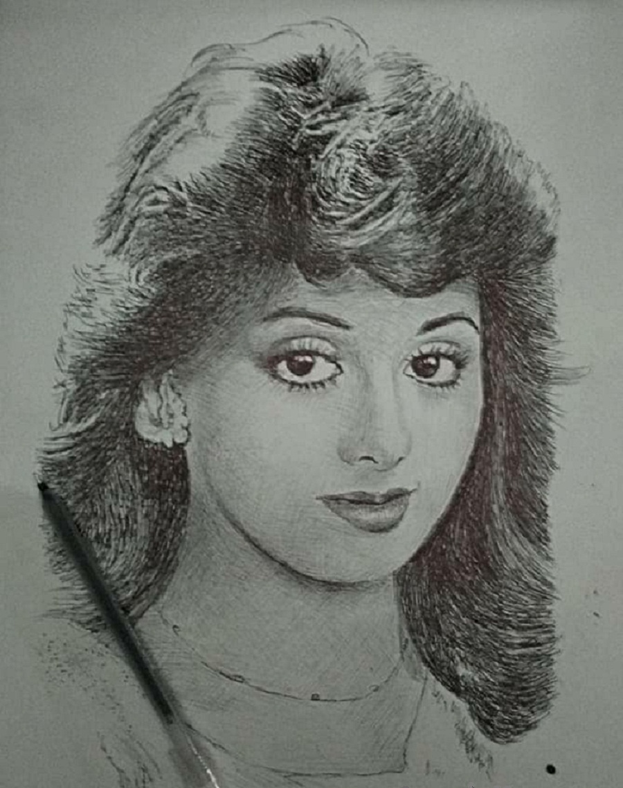 Gayatri Devi Pencil Sketch | Pictures to draw, Pencil sketch images, Art  drawings sketches simple