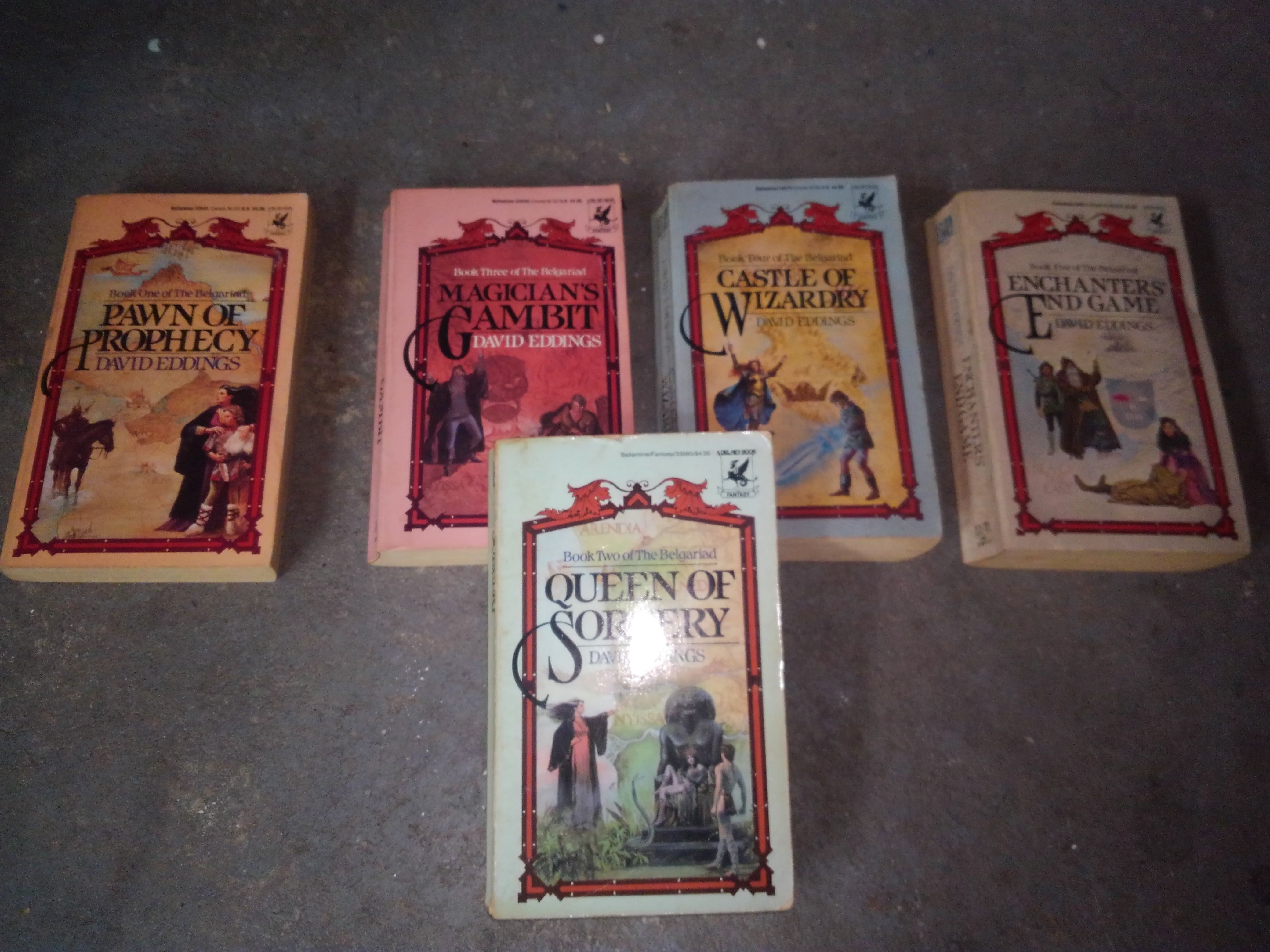 Queen Of Sorcery (The Belgariad, Book 2) By David Eddings – Mass Market Paperback (Good Condition)