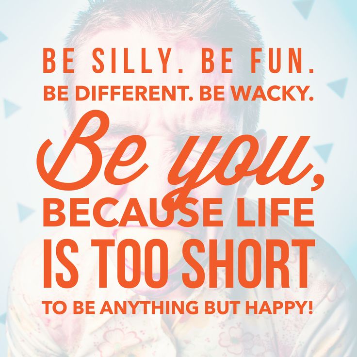 Be Silly, Be fun, Be different — Steemit