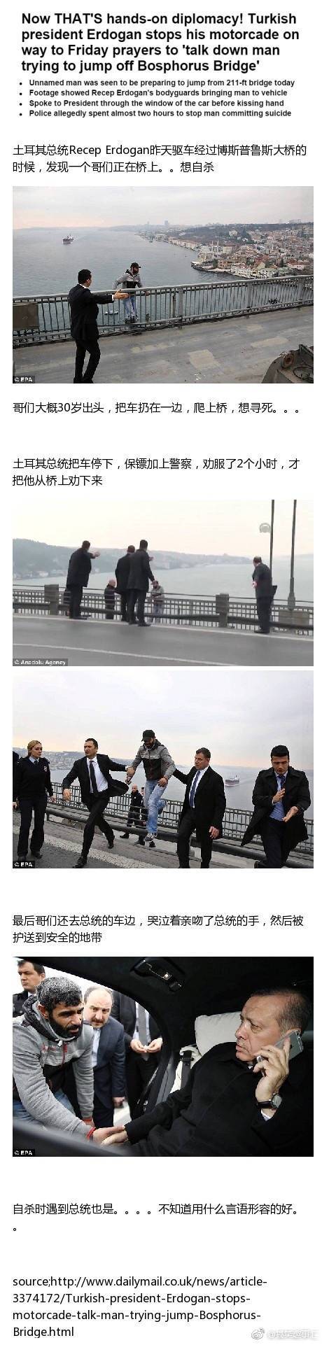 Turkey S President After The Bosphorus Bridge Found A The Elder Brothers Want To Suicide Jump Bridge Steemit
